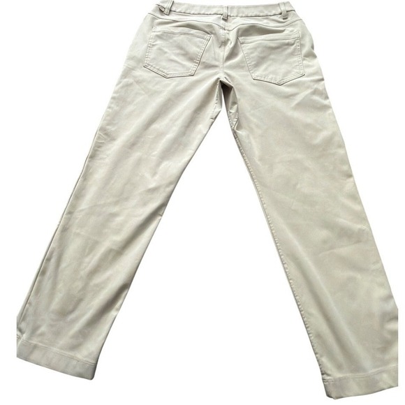 Lululemon Other - Lululemon Commission Pant Slim Tan Khaki Technical Chino Mens 31x27.5 zz109